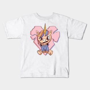 Anime Unicorn Kids T-Shirt